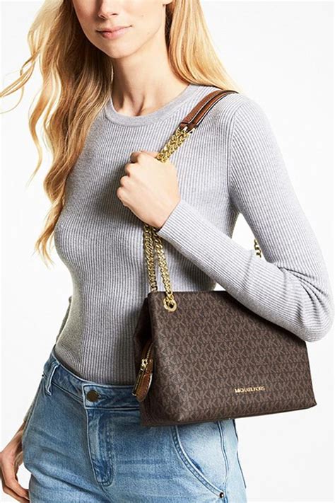 michael kors 35s9gttm2b|Michael Kors Jet Set 35S9GTTM2B MD Chain Messenger Vanilla .